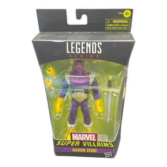 Hasbro Marvel Legends BARON ZEMO  6" Figure Walgreens Exclusive NEW - Picture 1 of 9